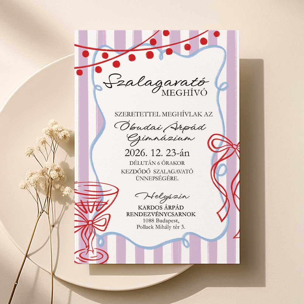 CSÍKOS SZALAGAVATÓ MEGHÍVÓ